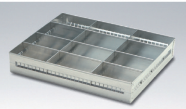 ABS-Koffer aus Kunststoff 102mm hoch, Alueinsatz