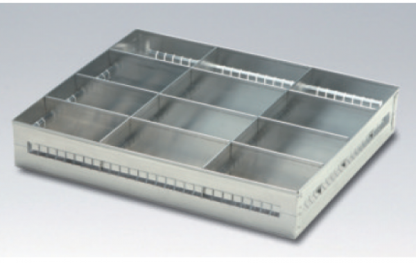 ABS-Koffer aus Kunststoff 123mm hoch, Alueinsatz