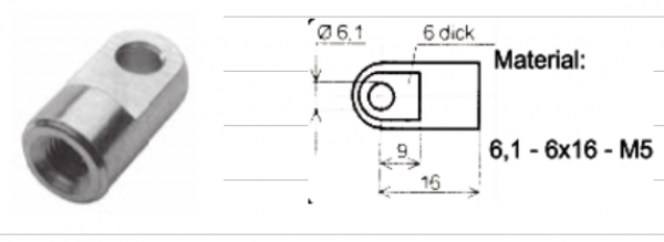 Schraubauge M5