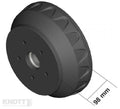 Bremsnabe vollst. 250x40; 112x5; Knott