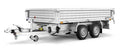Dreiseitenkipper 3130x1740x400mm, 3000kg, Stahlbordwände