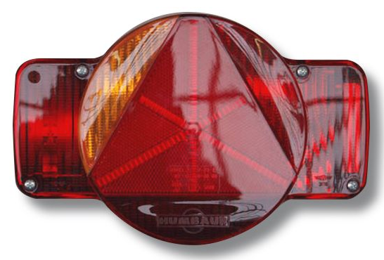 Lichtscheibe "Humbaur" Multifunktionsleuchte links mit NL