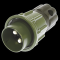 NATO- Stecker 2-polig mit Schraubdeckel