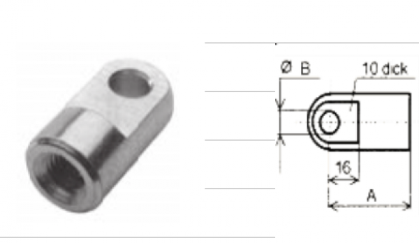Schraubauge M10