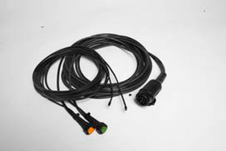 10lfm Hauptkabel mit 8-pol. Bajonett mit Abgang