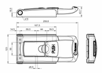 Aufbauverschluss Push o16mm Niro