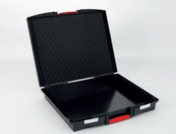 ABS-Koffer aus Kunststoff 123mm hoch, Boxenset